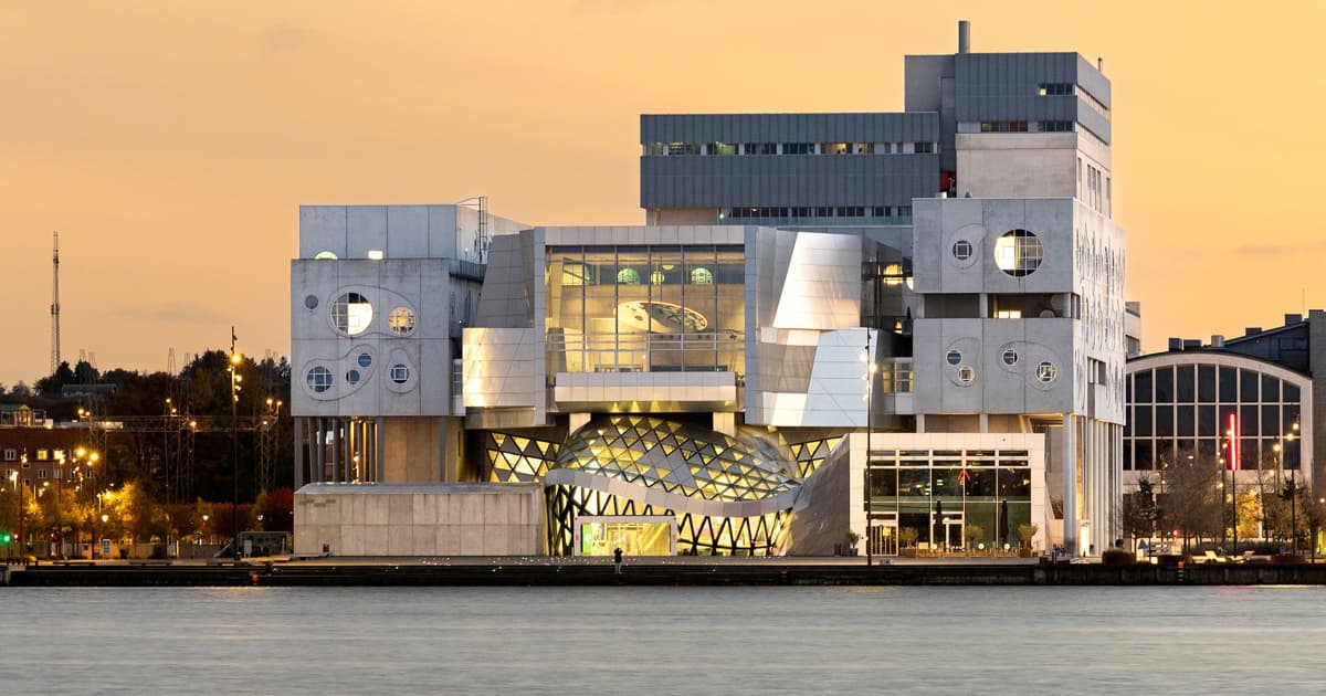 Havnefronten i Aalborg ved Musikkens Hus, hvor The Tall Ships Races 2026 finder sted